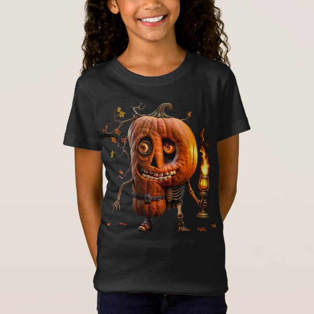 Camiseta Calabaza de Halloween (Anverso)