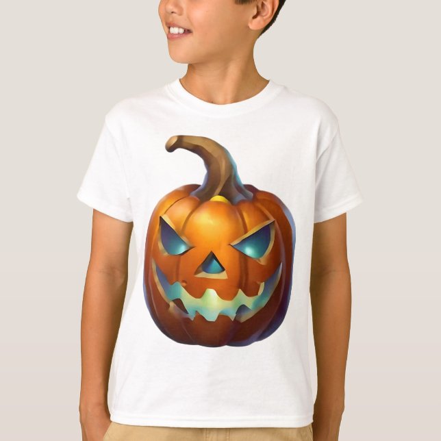 Camiseta Calabaza de Halloween (Anverso)