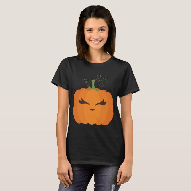 Camiseta Calabaza de Halloween (Anverso completo)