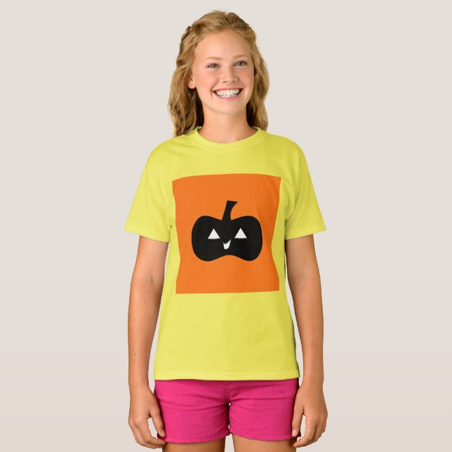 Camiseta Calabaza de Halloween (Anverso completo)