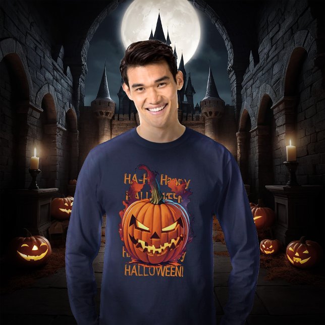 Camiseta Calabaza de Halloween (Subido por el creador)