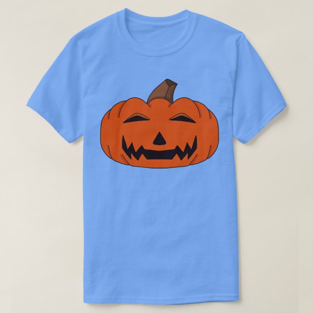 Camiseta Calabaza de Halloween (Diseño del anverso)