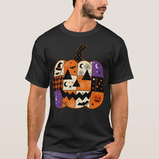 Camiseta Calabaza de Halloween (Anverso)