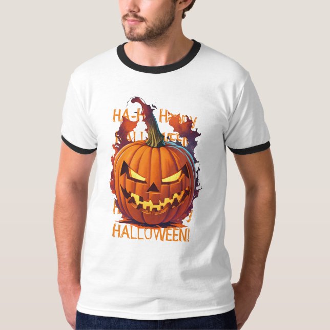 Camiseta Calabaza de Halloween (Anverso)