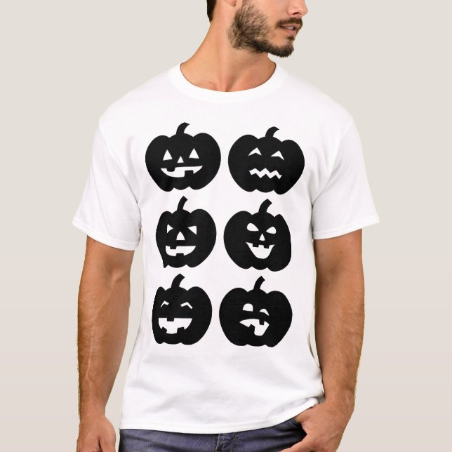 Camiseta Calabaza de Halloween (Anverso)