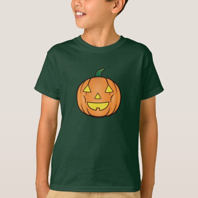 Camiseta Calabaza de Halloween (Anverso)