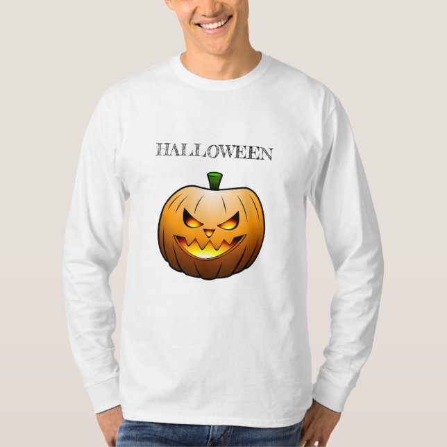Camiseta Calabaza de Halloween (Anverso)