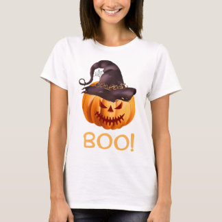 Camiseta Calabaza de Halloween Boo