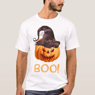 Camiseta Calabaza de Halloween Boo