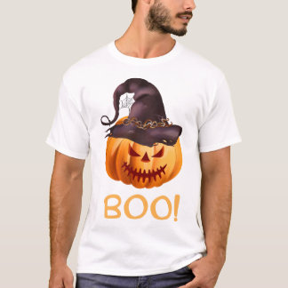 Camiseta Calabaza de Halloween Boo