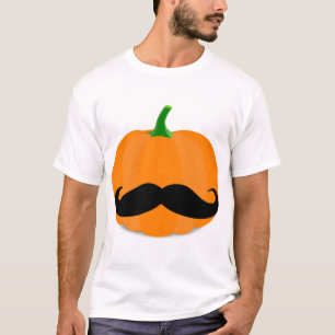 Camiseta calabaza de Halloween con barba