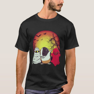 Camiseta Calabaza de Halloween de 18 cobayas