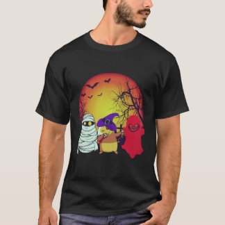 Camiseta Calabaza de Halloween de 24 cobayas