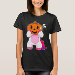 Camiseta Calabaza de Halloween de Unicorn