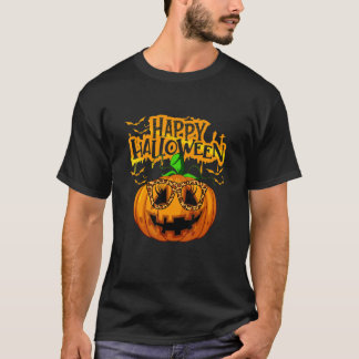 Camiseta Calabaza de Halloween Dulce Feliz Halloween 2