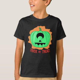 Camiseta Calabaza de Halloween espeluznante de un solo ojo 