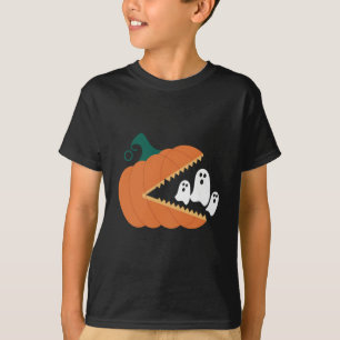 Camiseta Calabaza de Halloween Fantasmas Divertidos Niños C