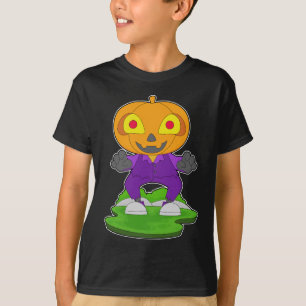 Camiseta Calabaza de Halloween Jack O Lantern