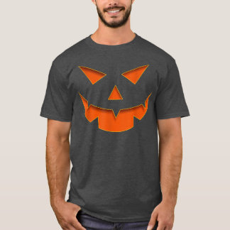 Camiseta Calabaza de Halloween Jack O Lantern Scary Costume