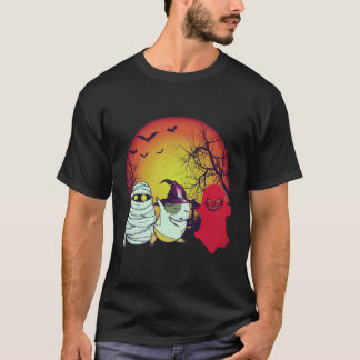 Camiseta Calabaza de Halloween para 16 cobayas