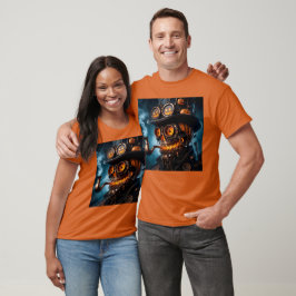 Camiseta Calabaza de Halloween Steampunk Gótico