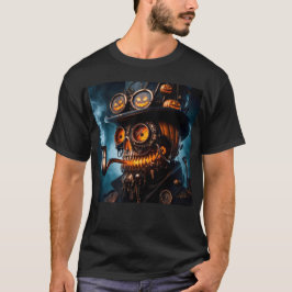 Camiseta Calabaza de Halloween Steampunk Gótico