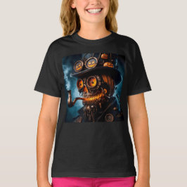 Camiseta Calabaza de Halloween Steampunk Gótico