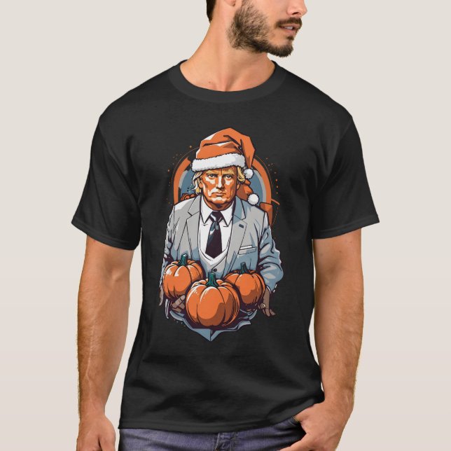 Camiseta Calabaza de Halloween, una especie de trombozo rar (Anverso)