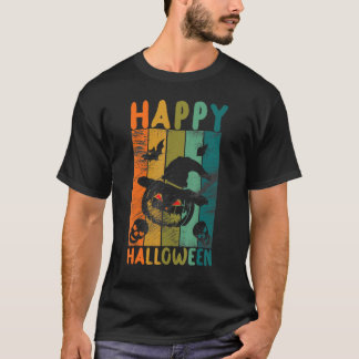 Camiseta Calabaza de Halloween vieja Jack O Lantern Spooka