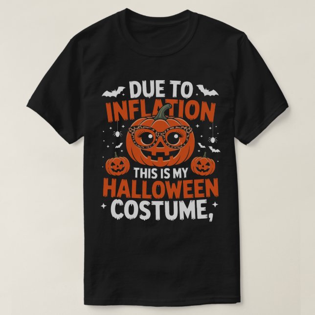 Camiseta Calabaza De Inflación Tee (Diseño del anverso)