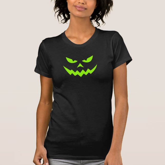 Camiseta Calabaza de Jack aterradora (Anverso)