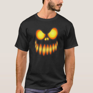 Camiseta Calabaza de Jack O Lantern Cara de Halloween Espan