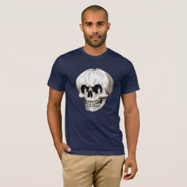 Camiseta Calabaza de Jack O Lantern Cráneo Halloween Gótico