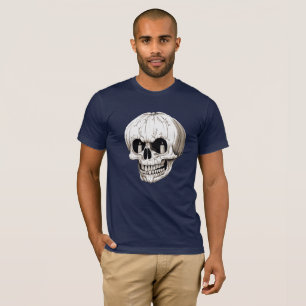 Camiseta Calabaza de Jack O Lantern Cráneo Halloween Gótico