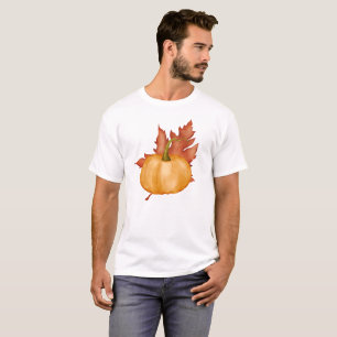 Camiseta Calabaza de la Foliage de otoño para hombres
