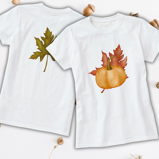 Camiseta Calabaza de la oliga del otoño (Subido por el creador)