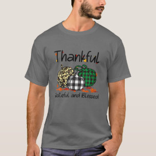 Camiseta Calabaza De Leopardo De Plata Con Bendición De Agr