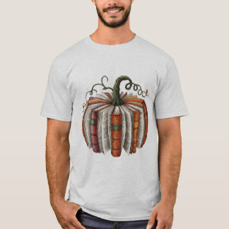 Camiseta Calabaza de libros de otoño PNG: Shi, profesor de 