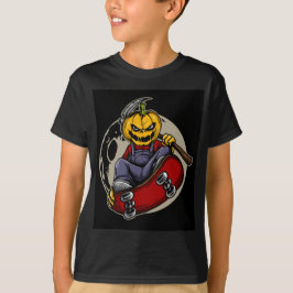 Camiseta Calabaza de monopatín