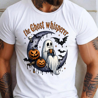 Camiseta Calabaza de murciélago fantasma vintage Halloween