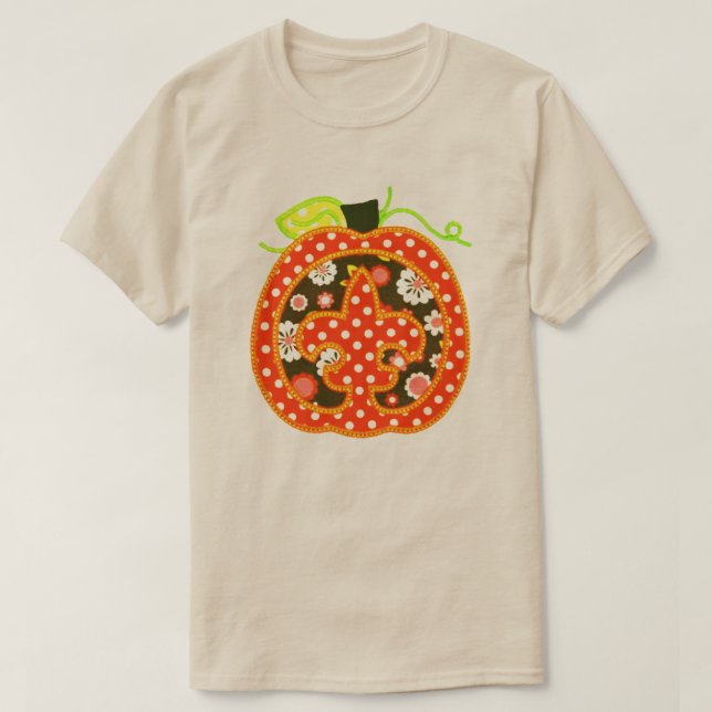 Camiseta Calabaza de otoño (Diseño del anverso)