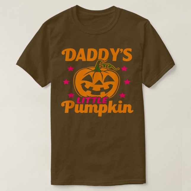Camiseta Calabaza de Papi de Halloween (Diseño del anverso)