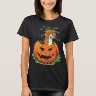 Camiseta Calabaza de perro de Beagle de Halloween Jack O La