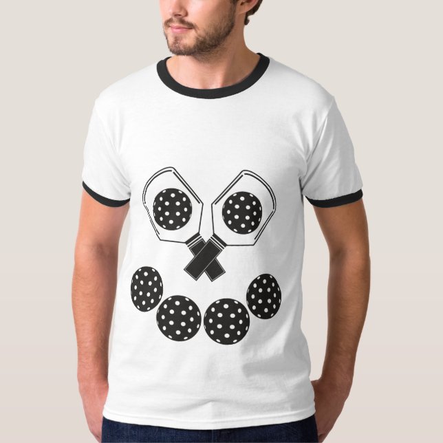 Camiseta Calabaza de Pickleball Feliz (Anverso)
