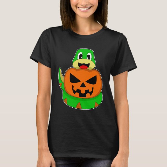 Camiseta Calabaza de Snack Halloween (Anverso)