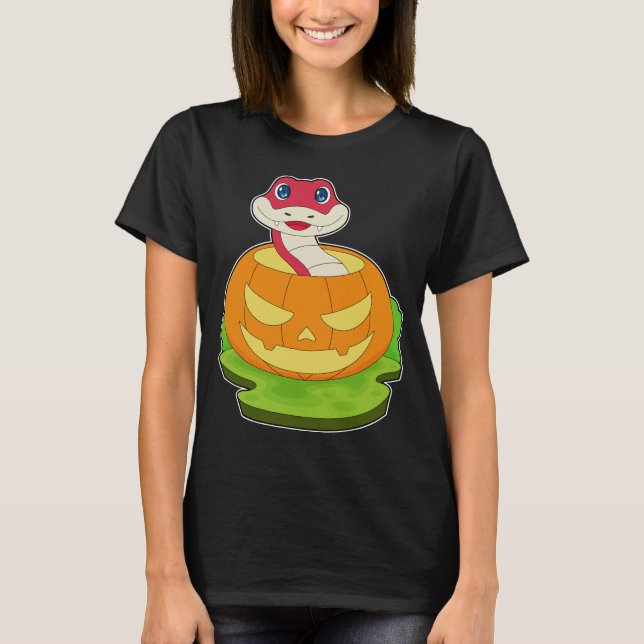 Camiseta Calabaza de Snack Halloween (Anverso)
