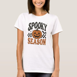 Camiseta Calabaza de Temporada Espeluznante