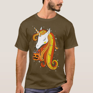 Camiseta Calabaza de unicornio de maíz dulce unicornio niño