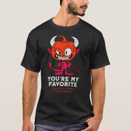 Camiseta Calabaza del diablo para una Halloween malvada