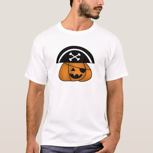 Camiseta Calabaza del pirata (Anverso)